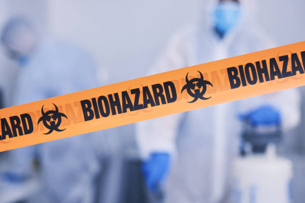 Professional Biohazard technician working in Granville, OH